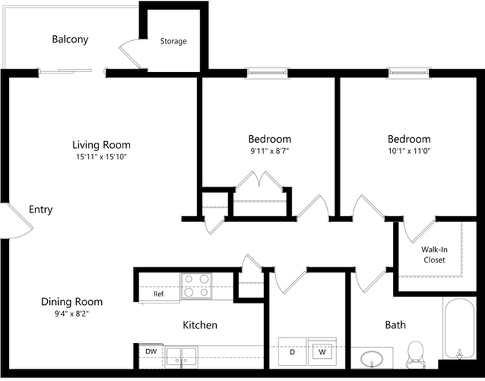 The Morton Floor Plan Image